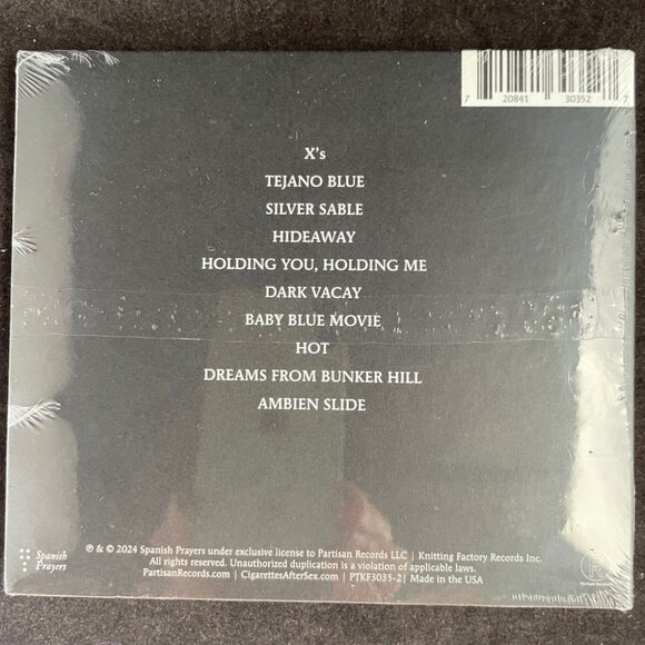 Cigarettes After Sex – X’s – COMPACT DISC CD New Compact Disc 2024 - Picture 2 of 2